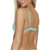 ToBeInStyle Top triángulo sin costuras de cobertura completa para mujer