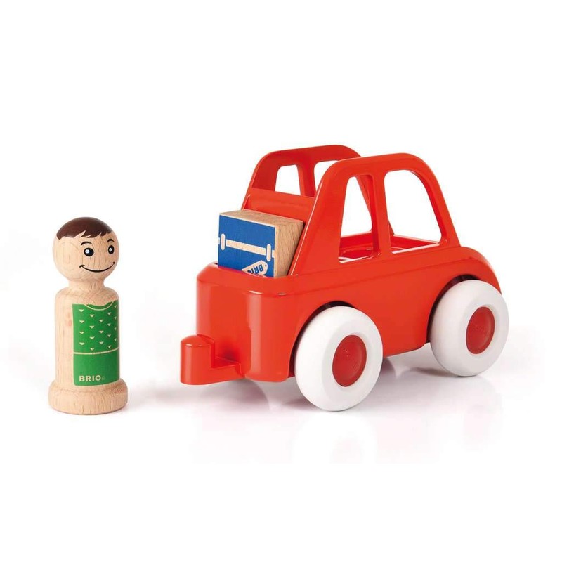 BRIO 30346 My Home Town Rotes Stadtauto Spielzeugfahrzeug