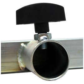 American Sound Connection Triangular or Square Truss Bar Adapter Bracket for Fixed or Crank Tripod Light Stand Works with Global Truss ST-90 ST-132 ST-157