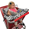 2-in-1 Baby Shopping Trolley Cover Highchair Seat Cushion - Portable