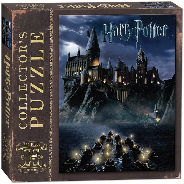 USAOPOLY World of Harry Potter 550Piece Jigsaw Puzzle | Art from Harry Potter & The Sorcerer's Stone Movie | Official Harry Potter Merchandise | Collectible Puzzle