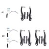 V Brake Set, Aluminium Alloy Front & Rear V Brake