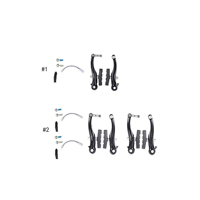 V Brake Set, Aluminium Alloy Front & Rear V Brake