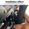 Motorcycle Bike Selfie Stick Handlebar Mount for X3 ONE X2
