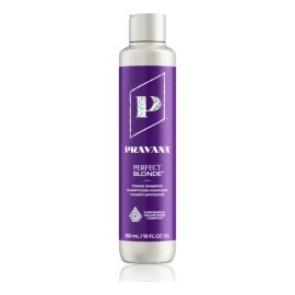 Shampoo Matizador Morado Pravana Perfect Blonde para Cabello Rubio y Decolorados 300ml