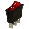 Miayaya Zing Ear ZE-235L Rocker Switch Red Illuminated 16A 125VAC