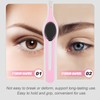 SAFIGLE 5Pcs Eyebrow Clips Durable Trimming Tools Ergonomic Design for