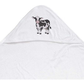 Azeeda 'Süße Milchkuh' Baby-Kapuzentuch (HT00032578)
