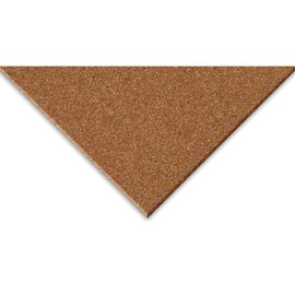 Cleverbrand Cork Sheet - 24" Wide X 36" Long X 1/8" Thick
