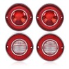 PIT66 Tail Lights+ Backup Lights Compatible with Chevy Corvette 1975-1979