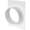 6 Inch / 150 mm Duct Connector Flange, Plastic Straight