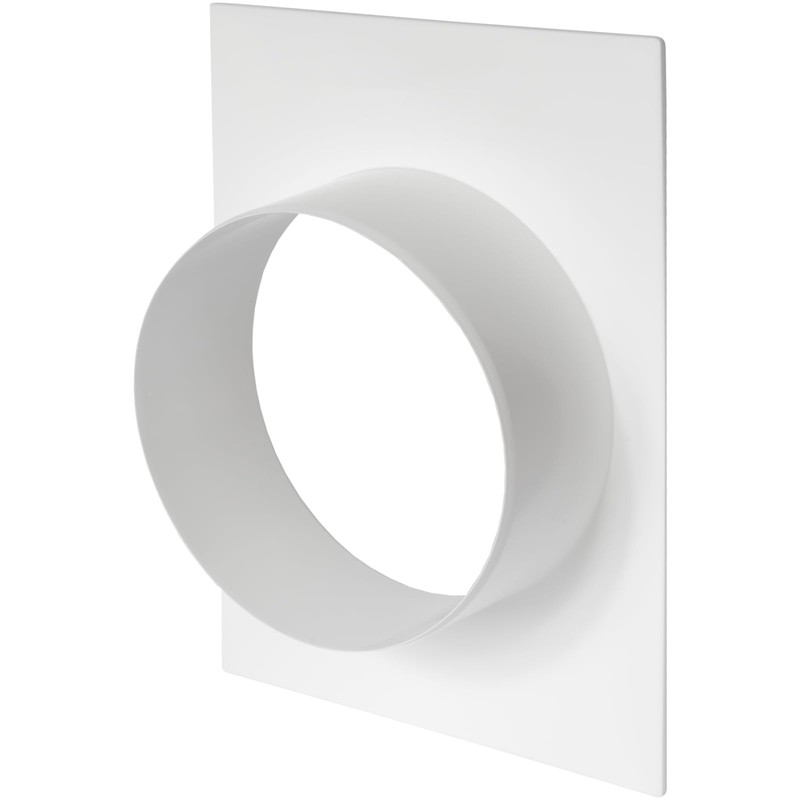 6 Inch / 150 mm Duct Connector Flange, Plastic Straight