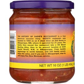 Sadie's Not As Hot Salsa 16 Oz (Pack of 2)
