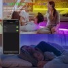 hyrion 100ft Smart Led Strip Lights for Bedroom, Sound Activated