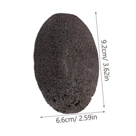 Baluue Foot Callus Scrubber Tool 2pcs Foot Pumice Stone Exfoliating Tool for Dead Skin Removal Skin-safe Random Color