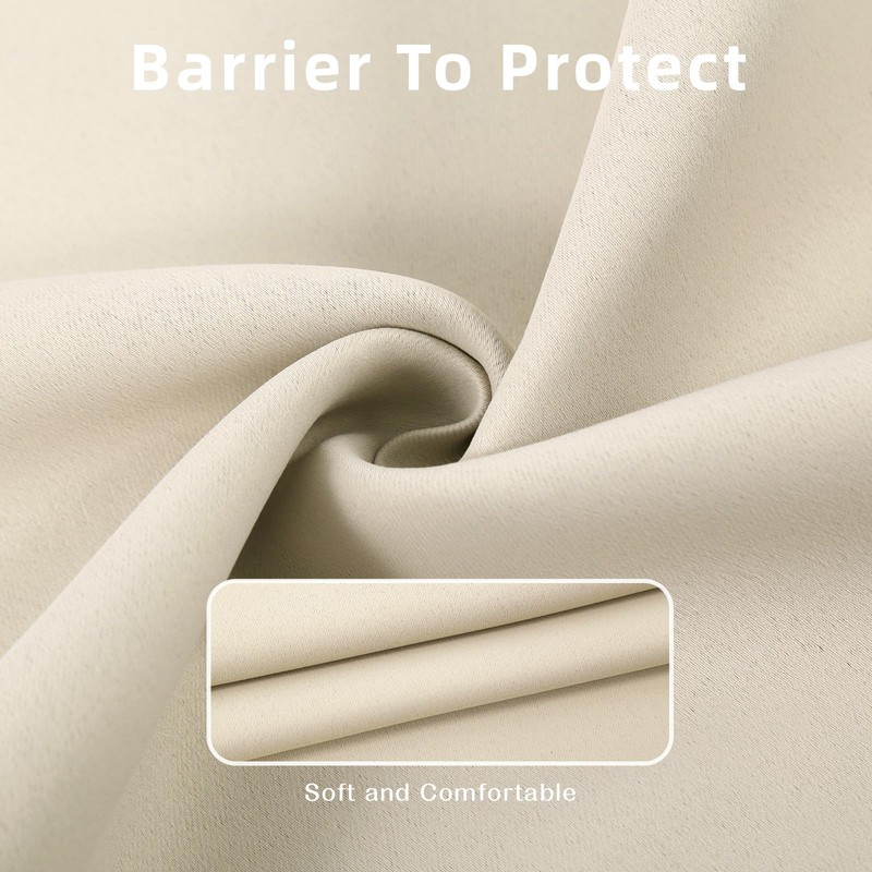 BETTELOOM Blackout & Lockdown Classroom Door Curtain - Small Solid