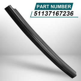 MSIZOY Right Side Door B Pillar Trim Cover Compatible with for Mini Cooper Clubman R55 2007-2015 B1 Pillar Weather Stripping Forward Door Applique Replacement for 51137167236
