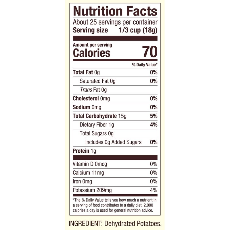Bob's Red Mill Potato Flakes, 16oz (Pack of 4) -