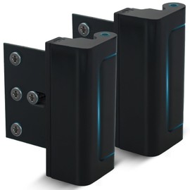 Dwell+Good Door Locks (2-Pack) - Easy To Install Aluminum Home Security Door Locks for Front Door - Child Proof Door Lock for Kids Safety - Withstand 800 lb of Force & Tamper Proof Top Door Lock Latch