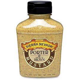 Sierra Nevada Porter & Spicy Brown Mustard, 9 oz Sqz (6 Pack)