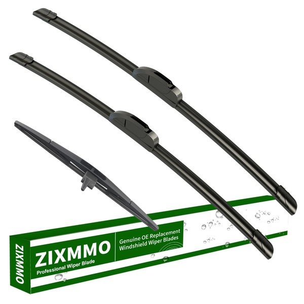 ZIXMMO ZIXMMO 22"+21" windshield wiper blades with 14" Rear Wiper