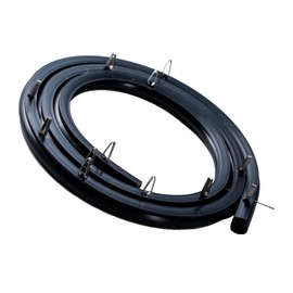 OEM 316239700 Range Oven Door Gasket Seal with 12 Mounting Clips Compatible with Frigidaire Kenmore Ovens FEF303BWA FEF303CWA, Replace 833130 AP2126661 AH440011 EA440011 PS440011