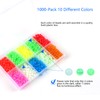 XuuHaa 1000PCS Fishing Beads Assorted Set, Premium 5mm Round Float