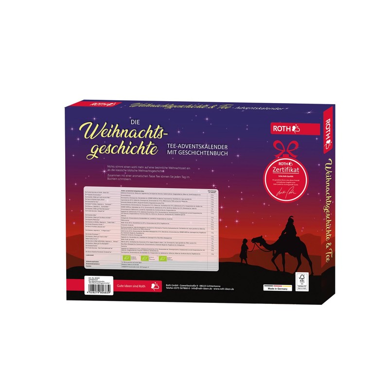 ROTH Organic Tea Advent Calendar "The Christmas Story"
