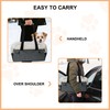 GeerDuo Center Console Dog Car Seat for Small Dogs, Dog