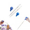 Changyeah 6 Pieces Glass Pipettes Graduated Dropper, 5ml/10ml Glass Pipettes