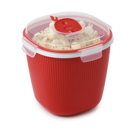 Snips Tempo Zero Pop-Corn Popper 1.5 Liter, Polypropylene, Red, One Size