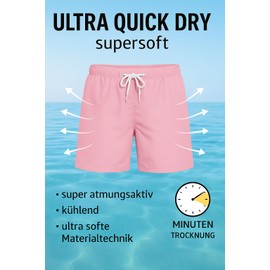 Red Bridge Men's Shorts Swimming Trunks Swimming Shorts Leisure Sports Shorts - Leisure l