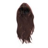 Long Straight Synthetic Hair High Density Silky Heat Resistant Fiber
