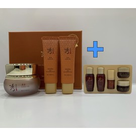 Sooryehan Bon Ultra Moisturizing Cream Large Volume Special (50ml+50ml) + 5 types of fermented gift / 수려한 본 초보습 크림 대용량 특별기획 (50ml+50ml)+발효 5종 기프트