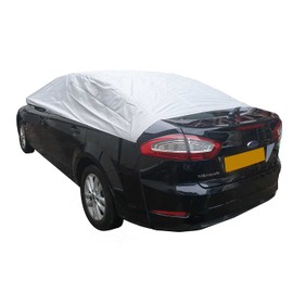 OLPRO Water Resistant Nylon Car Top Cover - Large - Protects from Water, UV Rays, Frost, Snow and Ice, winter car cover, all-season car cover, car cover for snow, frost guard car cover