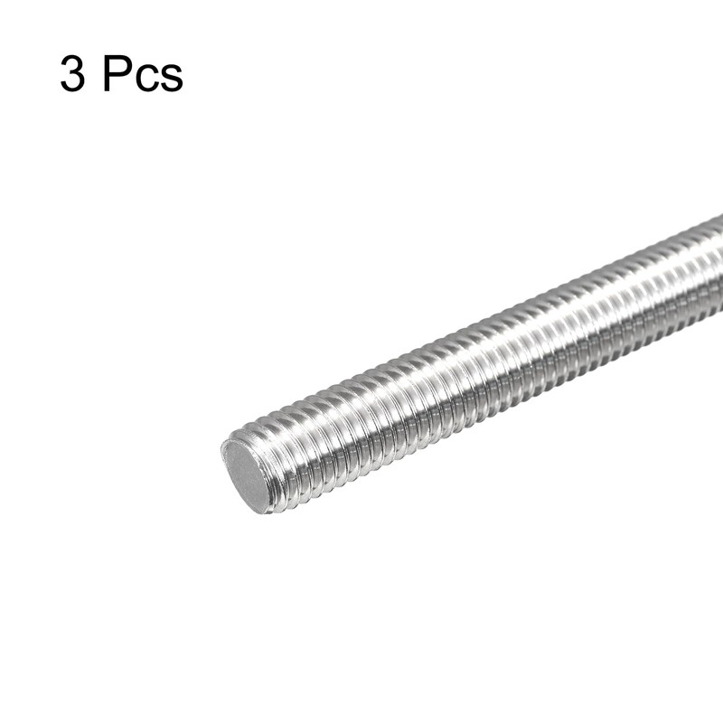 sourcing map Fully Threaded Rod M12 x 110mm 1.75mm Thread