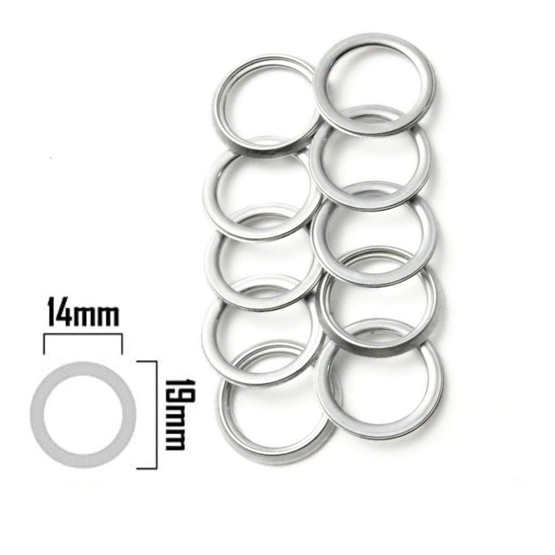 Mitsubishi Drain Washer, 10 Pieces, M14 MD-050317 19-17008