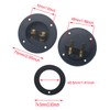 SYCZIOHU 2 Pcs Speaker Box Terminal with Copper Connectors 3