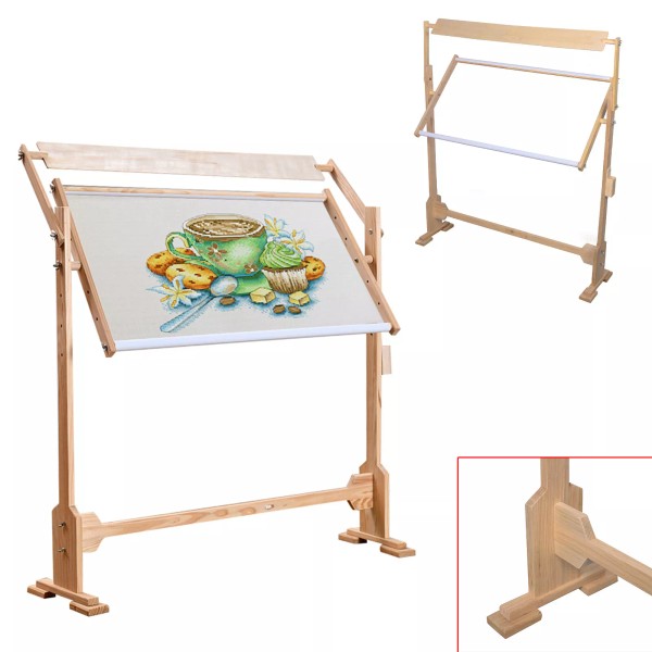 Unbranded Adjustable Embroidery Frame Stand Hoop Cross Stitch Sewing Rack