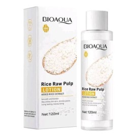 Bioaqua Tónico Arroz 120 Aclara Hidrata Suavemente Cualquier Piel