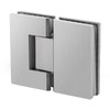 Ranbo Heavy Duty 180 Degree Shower Glass Door Hinge, Solid