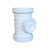 1Pcs Pipe Compression Fitting, PVC Compression Plumbing Coupling Straight Pipe