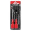 DEKTON DT65280 Cabinet Hand le Screwdriver, Black/Red, Set of 4