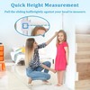 200cm Stadiometer Wall Mounted Growth Measuring Height Ruler, Roller Ruler