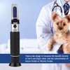 2~14g/dl Clinical pet Refractometer, 1.000~1.060 SG Urine Specific Gravity Refractometer
