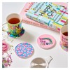 Maxwell & Williams DU0372 Be Kind Round Ceramic Coaster Turquoise
