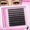 Yawamica Manga Lash Clusters Wispy Lash Extension Kit Spiky Fairy