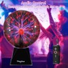 Theefun 20 cm Magic Plasma Ball, Light Ball, Electrostatic Ball,