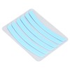 30 Pairs Silicone Eyelash Lift Curved Shape Reusable Soft Rods