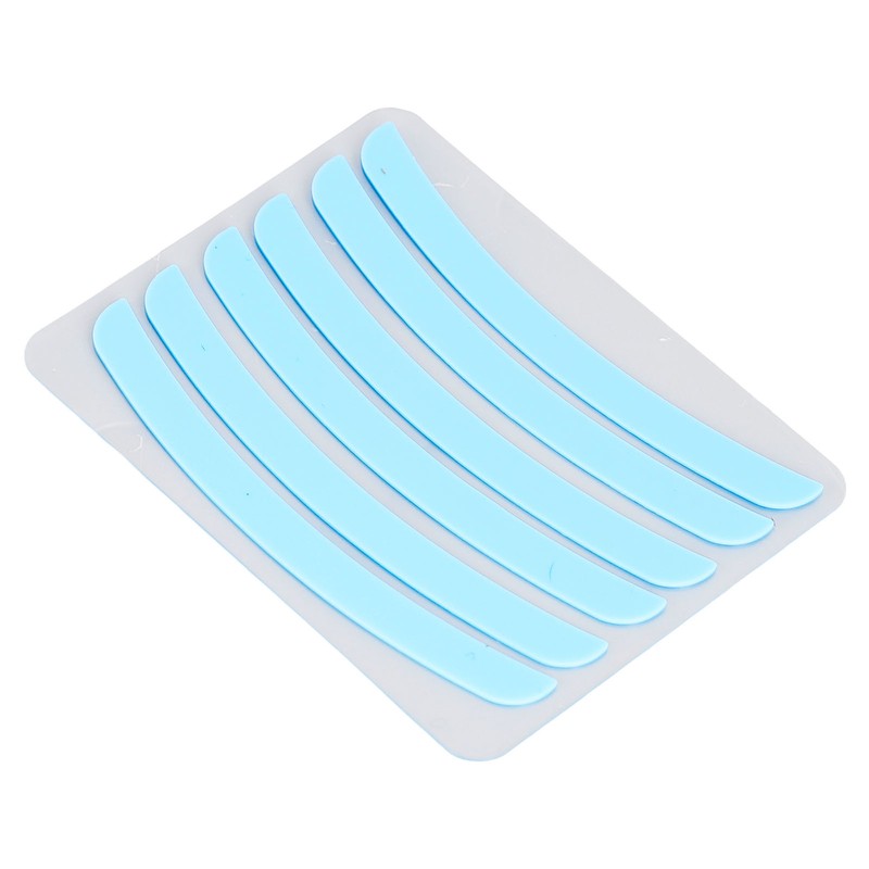 30 Pairs Silicone Eyelash Lift Curved Shape Reusable Soft Rods